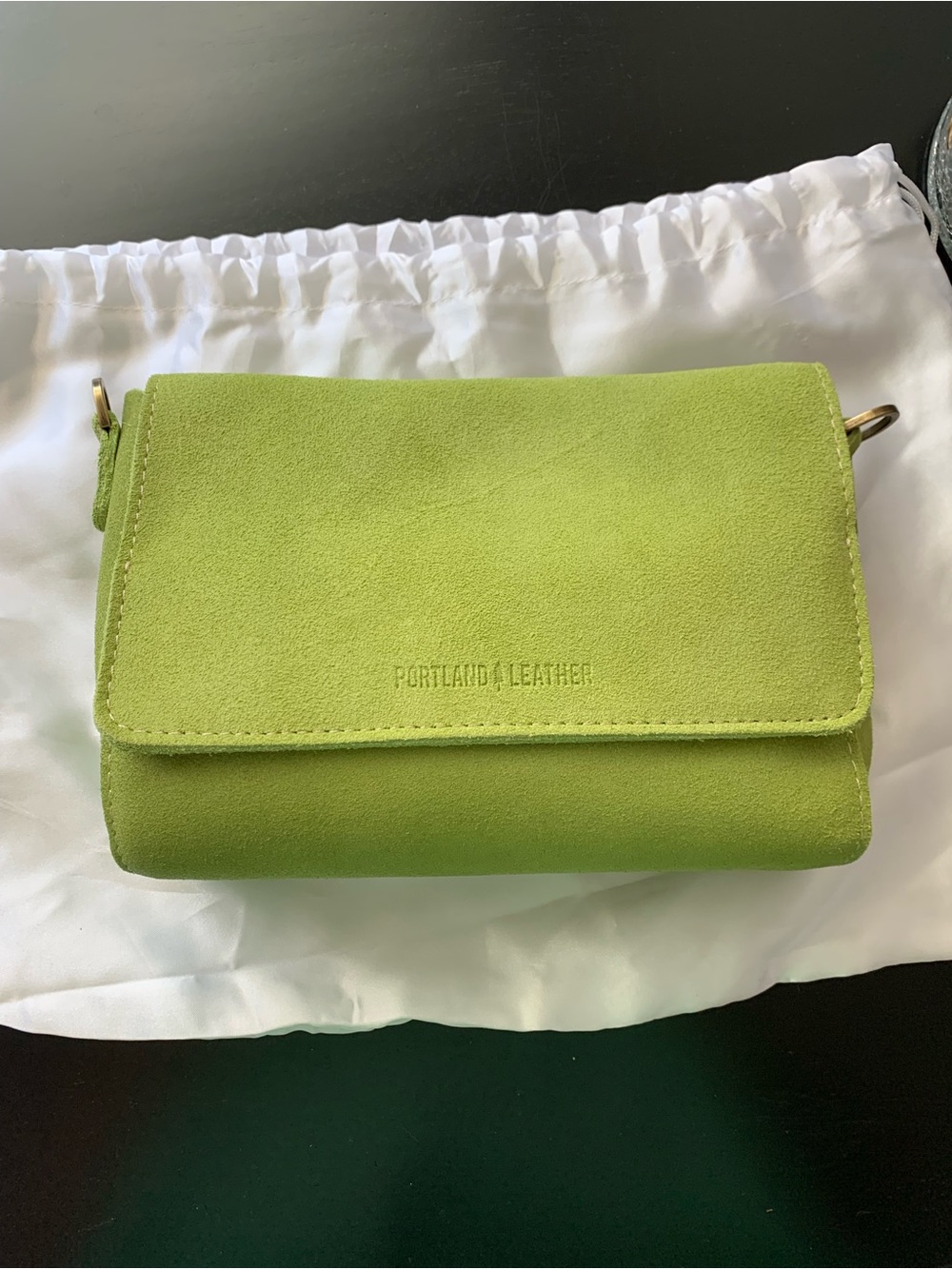 Portland Leather Goods Medium Metro--LIME - Picture 13 of 13
